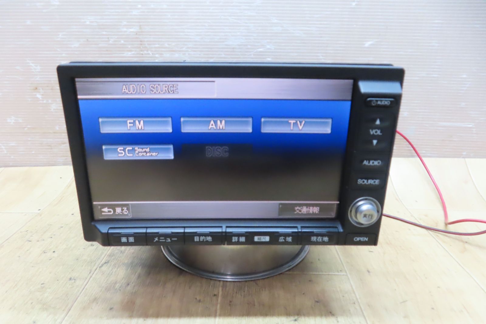 ★F1974/ホンダ純正 CR-V/RE3 RE4　39540-SWA-J01 NH167L　HDDナビ　地図2013年　CD DVD再生OK　本体のみ
