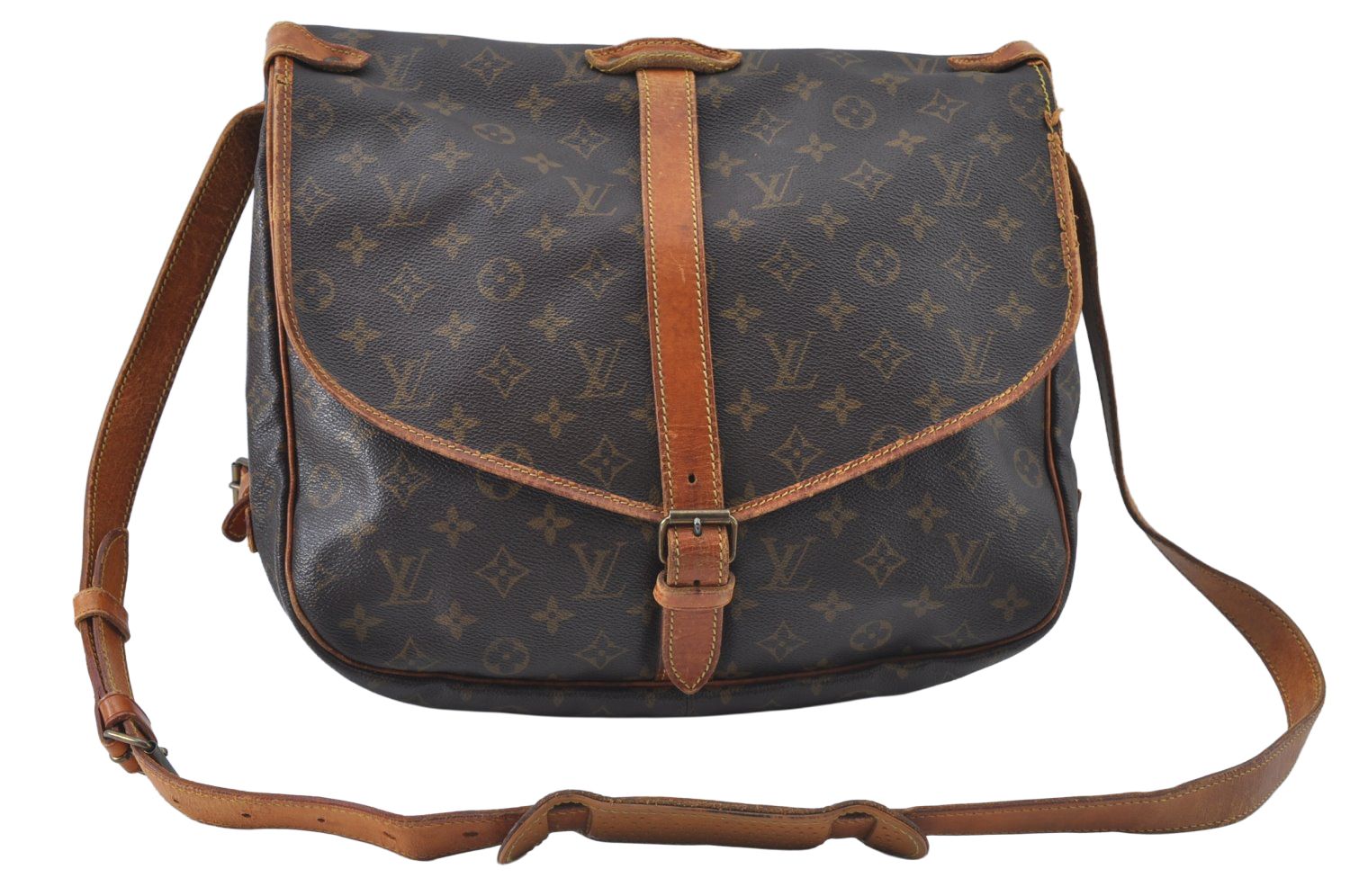 LOUIS VUITTON ルイヴィトン モノグラム ソミュール 35