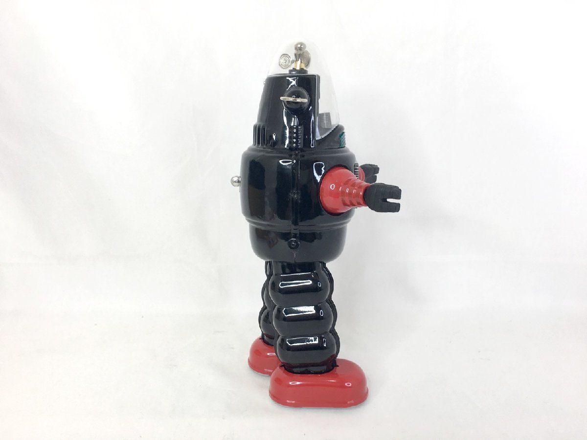 2000年発売 大阪ブリキ玩具資料室製 ROBBY THE ROBOT ロビーザロボット ゼンマイ仕掛け ブリキのおもちゃ 復刻版 外箱付き