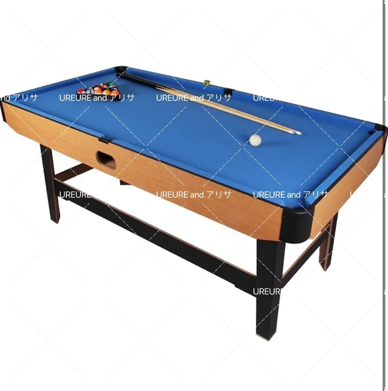 ビリヤードテーブル 青