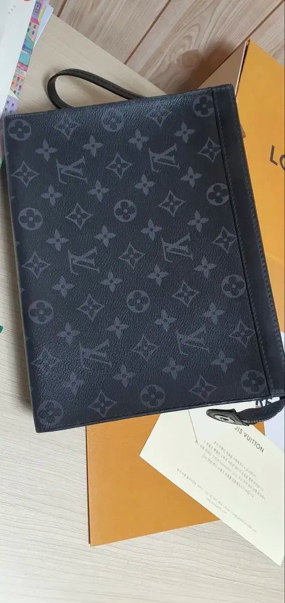 ルイヴィトン ポシェットヴォワヤージュ クラッチバッグ S級 鑑定書 O