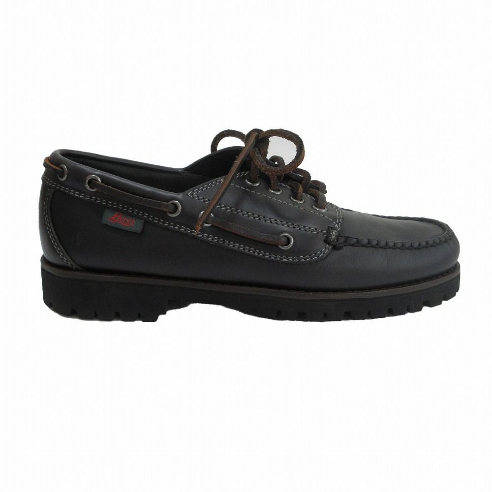 【人気雑誌Sweet】ジーエイチバス レンジャーキャンプモック モカシン ブーツ レースアップ スニーカー シューズ BA13011 6/7/40 25.0 ブラック ur131 BOA 介護靴