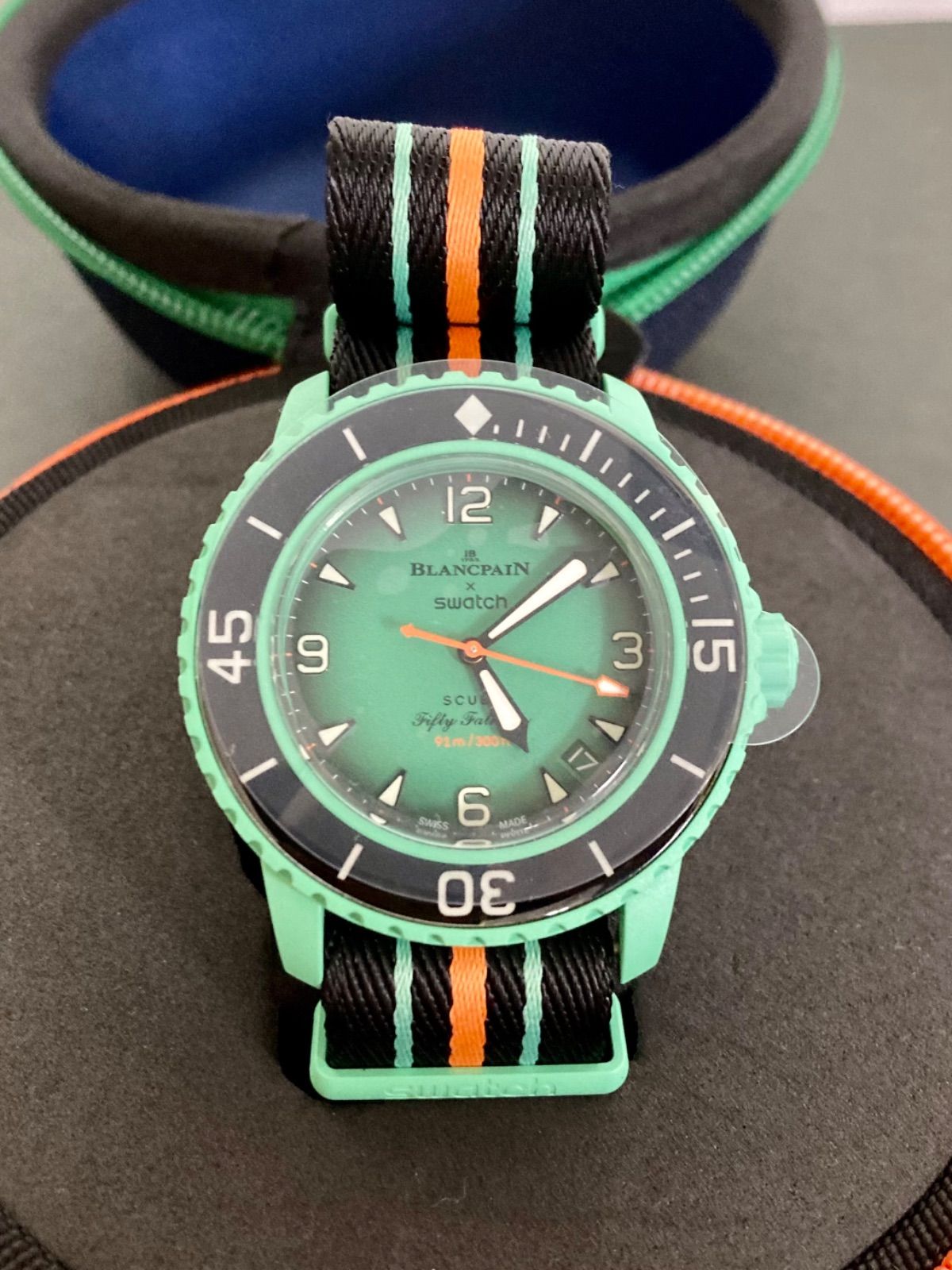 79. 未使用品 Blancpain x Swatch INDIAN OCEAN - メルカリ