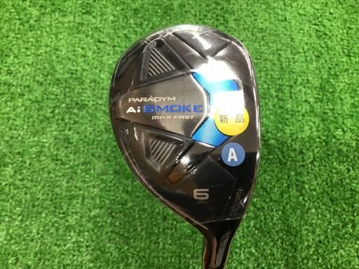 キャロウェイ PARADYM Ai SMOKE MAX FAST U6 レディース ユーティリティ UT ELDIO 40 for CW Ai SMOKE UT フレックスA レディース 女性用 右利き 右用 Nランク ゴルフクラブ