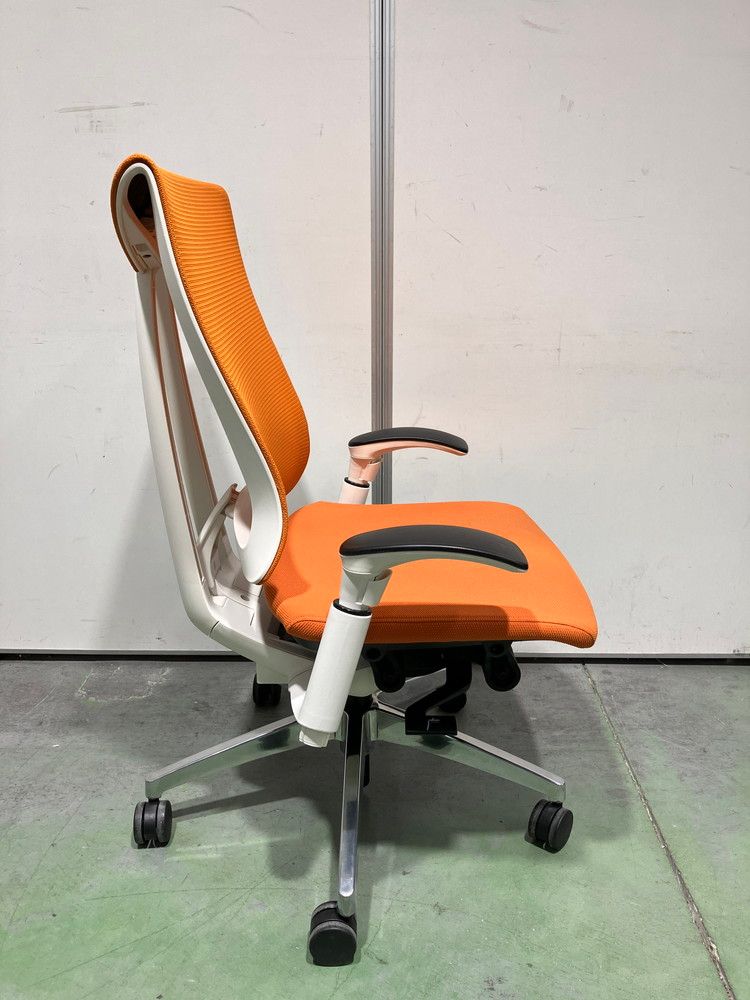 品 イトーキ セレーオシリーズ 可動肘付セレーオチェア KF-577JB オレンジ MARWIL-DEMENAGEMENTS_CH