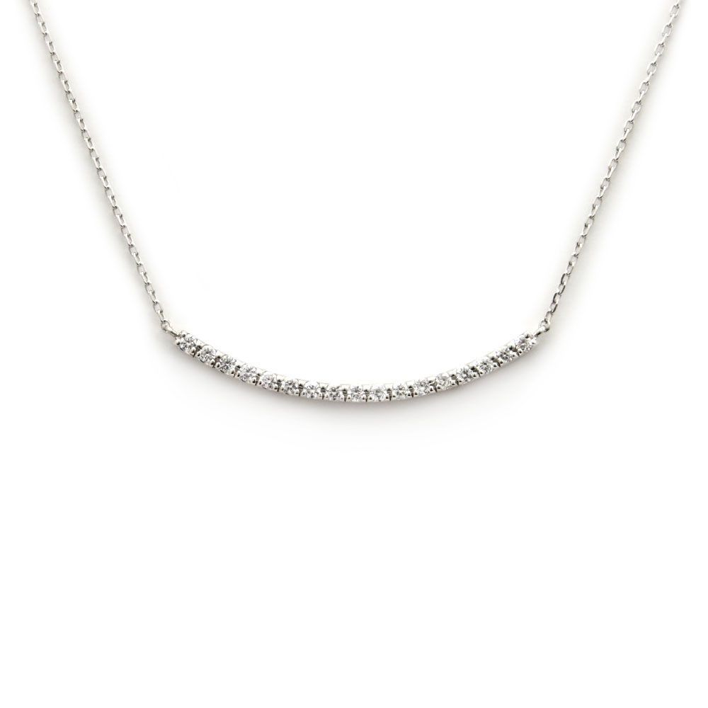 ヴァンドーム青山 ダイヤモンド リュール ネックレス Pt950/850 【公式