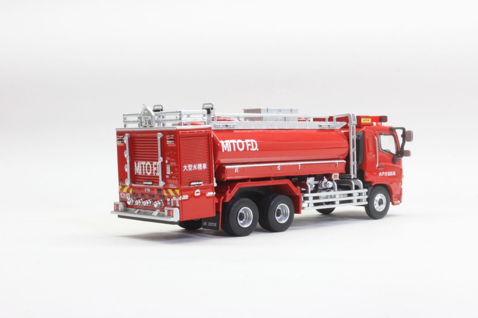 ACTCAR 1/64スケール 水戸市消防局 大型水槽車（桜水）Limited 500pcs