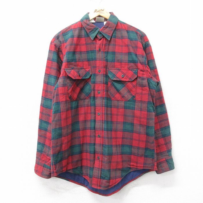 XL/古着 エルエルビーン LLBEAN 長袖 フランネル シャツ メンズ XL/古着 エルエルビーン LLBEAN 長袖 フランネル シャツ メンズ