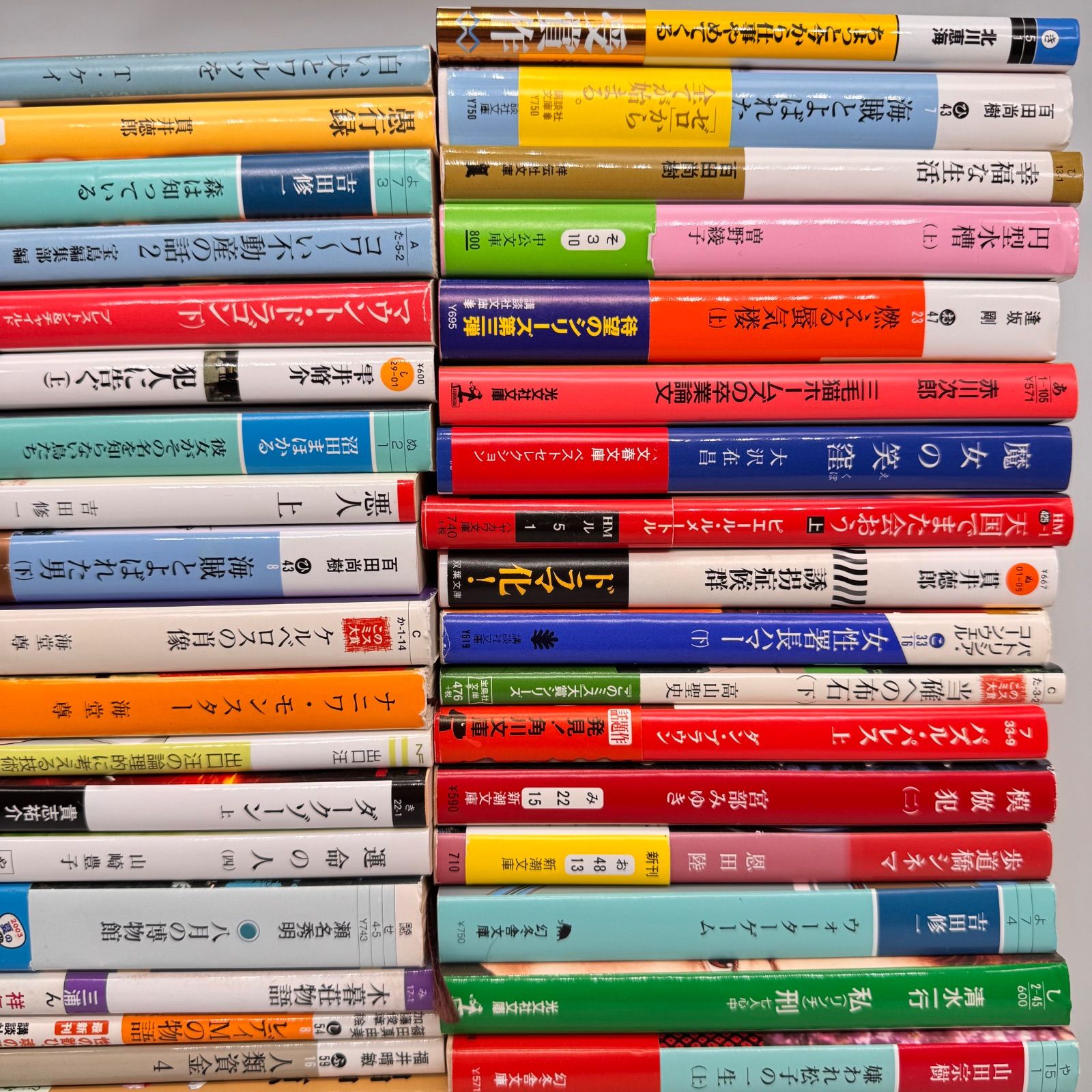 様々な文庫本　まとめ売り　　80冊 人気文庫本まとめ売り 50冊セット 7020 - メルカリ
