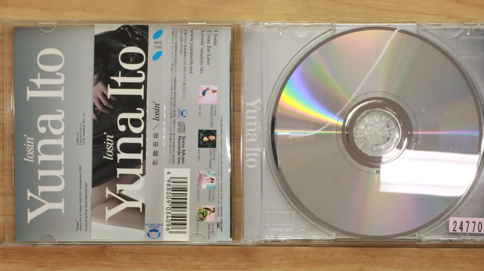 国内盤CD☆伊藤由奈/YUNA ITOU□ losin' 【SRCL6406