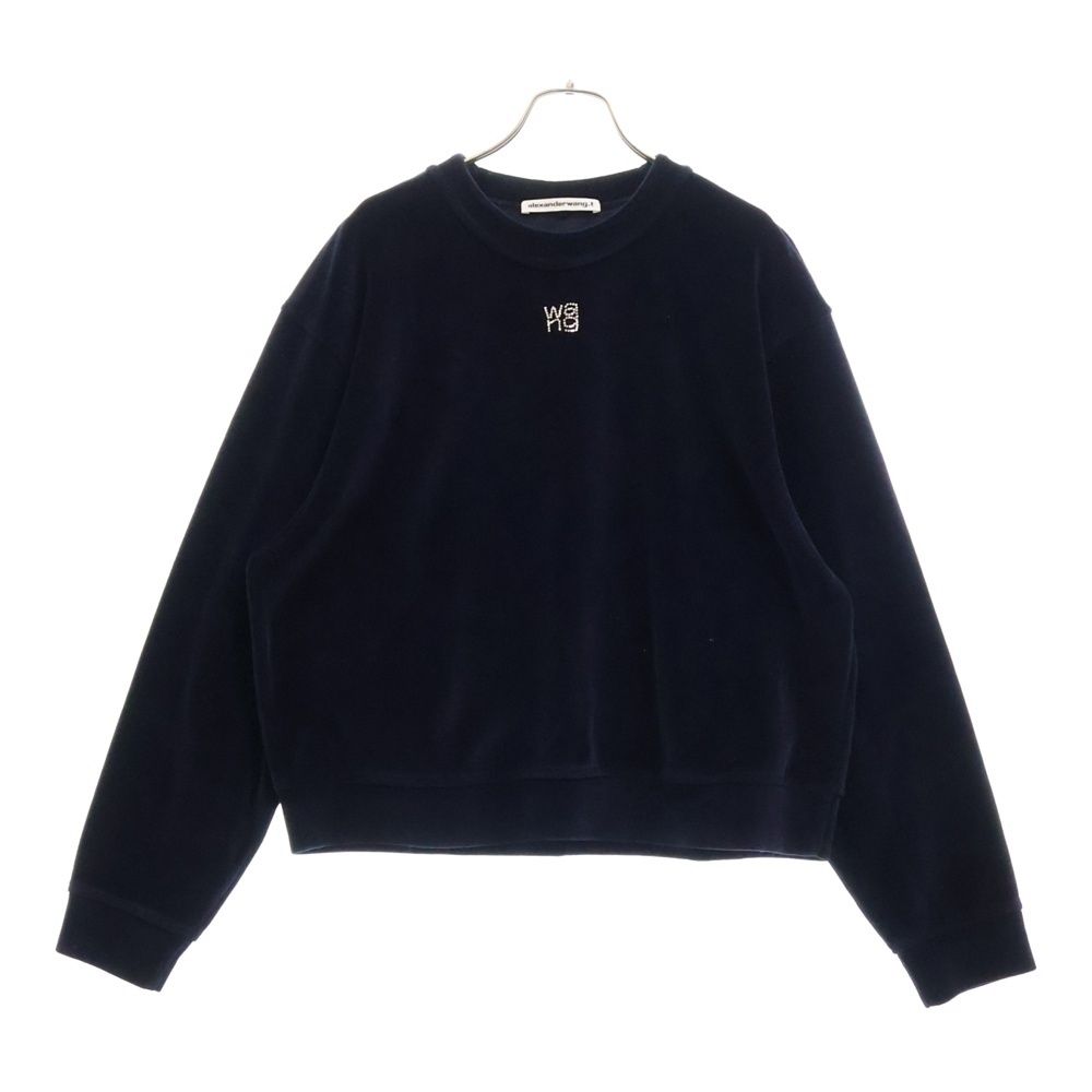 ALEXANDER WANG アレキサンダーワン Logo Crewneck Swaetshirt