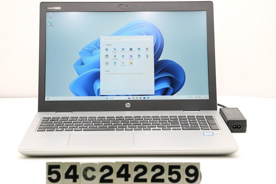 hp ProBook 650 G5 Core i5 8265U 1.6GHz/8GB/256GB(SSD)/DVD/15.6W/FHD(1920x1080)/Win11 【54C242259】