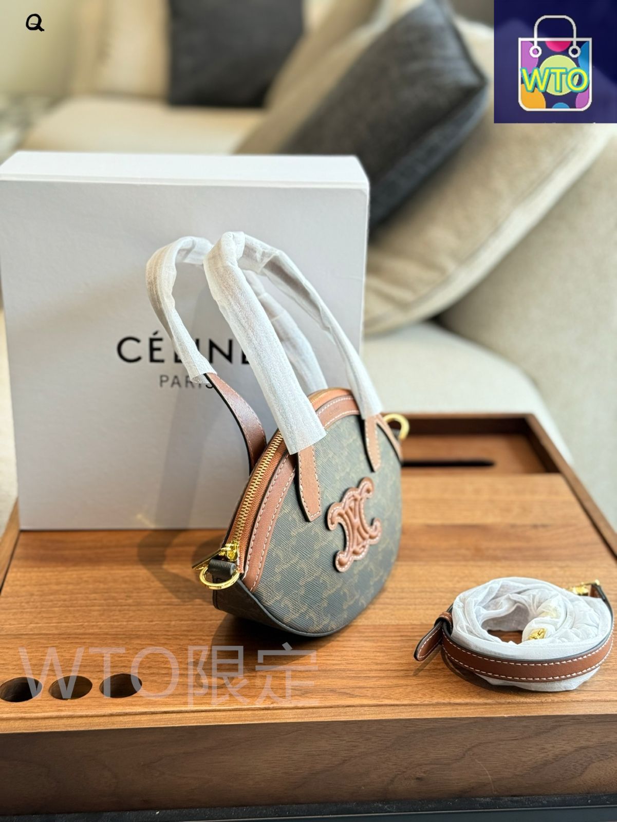 セリーヌ　Celine オーバル型 CELINE】セリーヌキュイル オーバルバッグ OVAL BAG (CELINE
