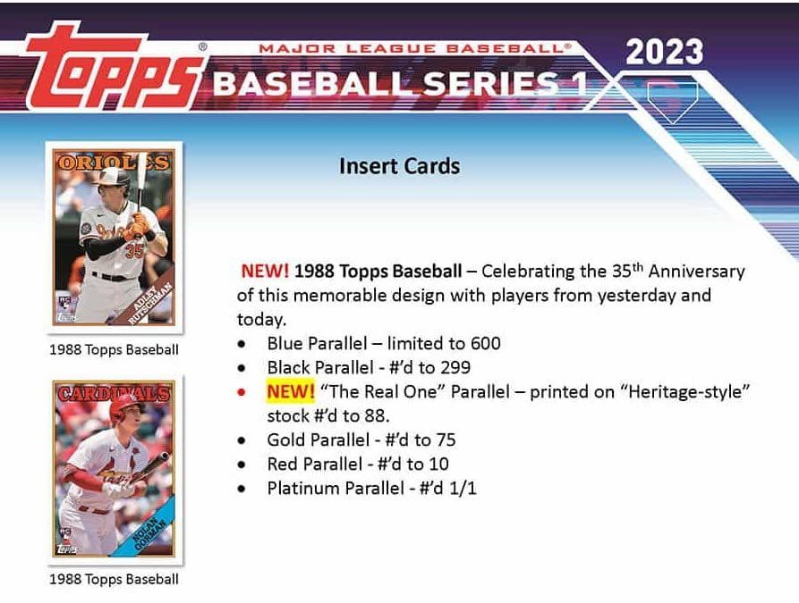 ☆トップス シリーズ1 Box ベースボール Blaster Card カード Baseball