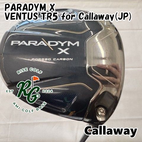 ドライバー キャロウェイ PARADYM X◆VENTUS TR5 for Callaway JP ◆SR◆10.5 0410