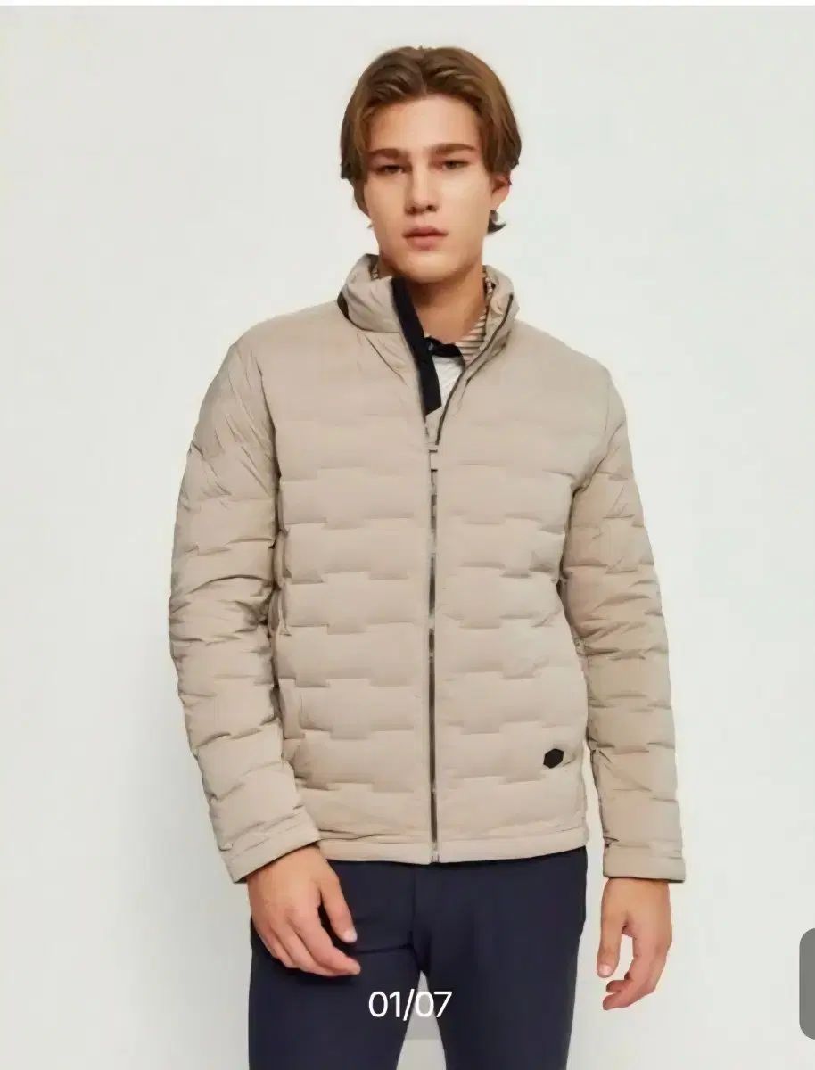 DAKS ダックス ゴルフ ベージュ 単色 グースダウン 2XL 22SS