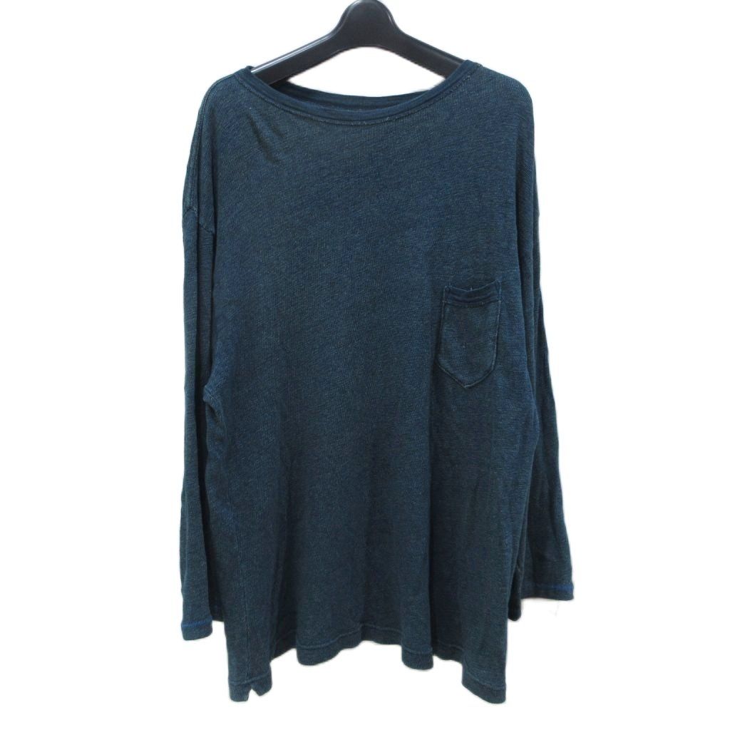 45rpm - 45R/45rpm 長袖Ｔシャツ フォーティーファイブアールピーエム 45R 45rpm / フォーティーファイブアールピーエム インディゴ