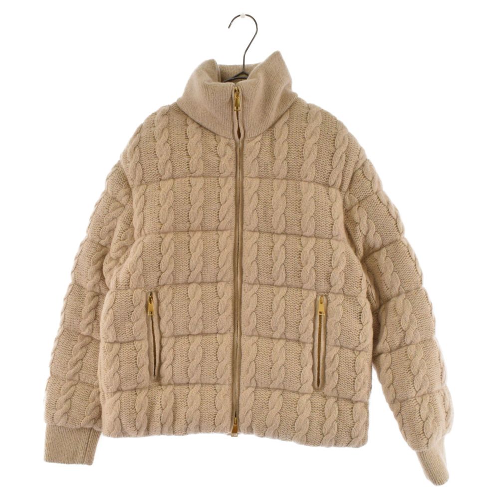 MONCLER (モンクレール) COUBUS GIUBBOTTO ケーブルニット ダウン