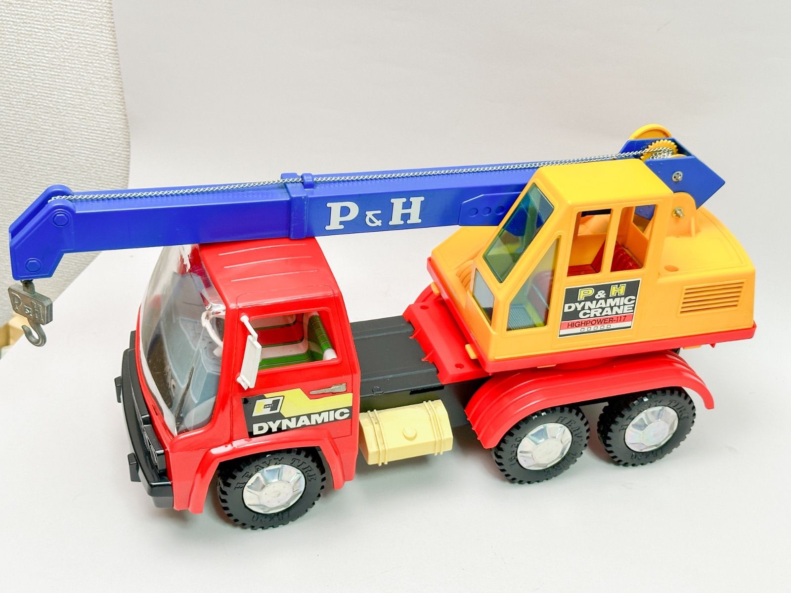 P&H DYNAMIC CRANE ダイナミッククレーン車 レトロ玩具 昭和レトロ 