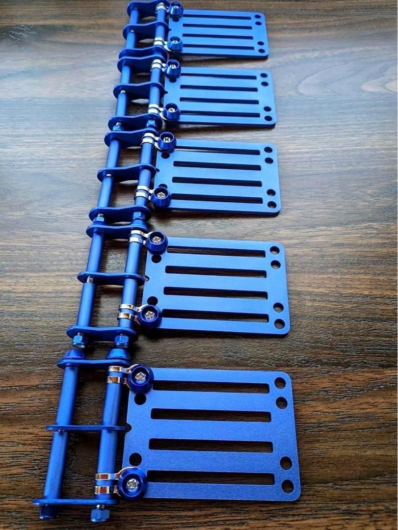 ニックス風 ベルトループ ステンレス製 ＋2段チェ－ン5個セット