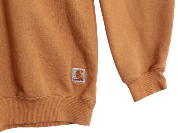 【お得なクーポン配布中!】 US企画 カーハート ヘビーウェイト スウェット メンズ XL / 古着 CARHARTT ワーク トレーナー スエット 裏起毛 ワンポイント 大きいサイズ