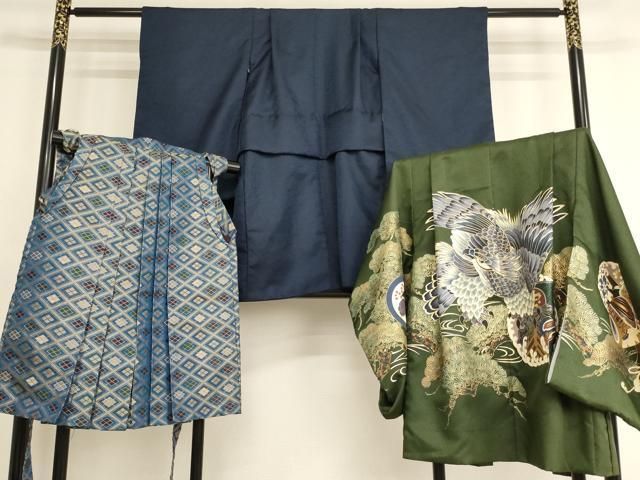 着物リメイク＊大島紬コート 着物リメイク 大島紬 2種類の大島紬使用