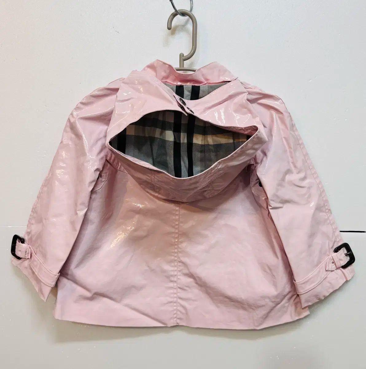 BURBERRY バーバリー キッズ ピンク レインコート ジャケット 4Y 104