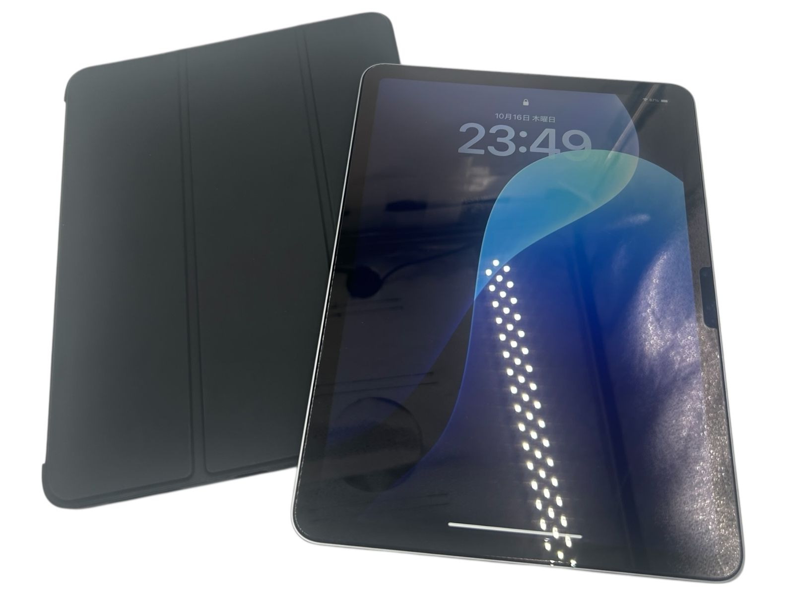 Apple iPad Air 11インチ M3 128GB 製 MC9W4J|A 動作 済 バッテリー良好 カバー付き タブレット アイパッド