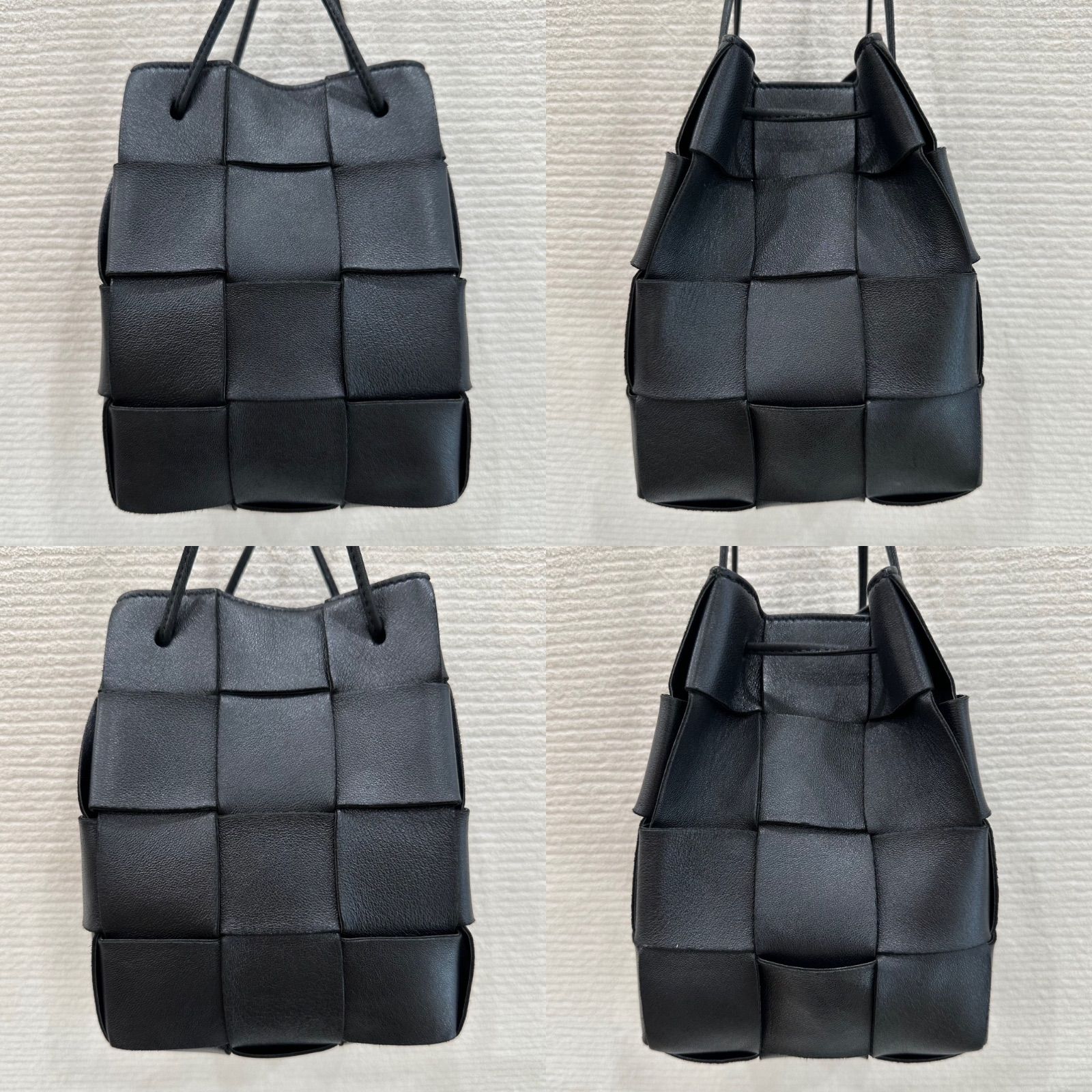 ボッテガヴェネタ BOTTEGA VENETA 美品 スモール カセット クロス 