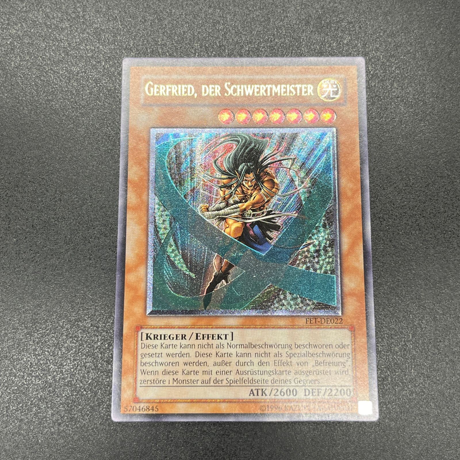 遊戯王 - 剣聖－ネイキッド・ギア・フリード⁄レリーフ⁄ドイツ語⁄EU版
