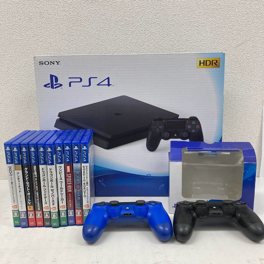 PS4(CUH-2100A)本体+ソフト2本+コントローラー2個