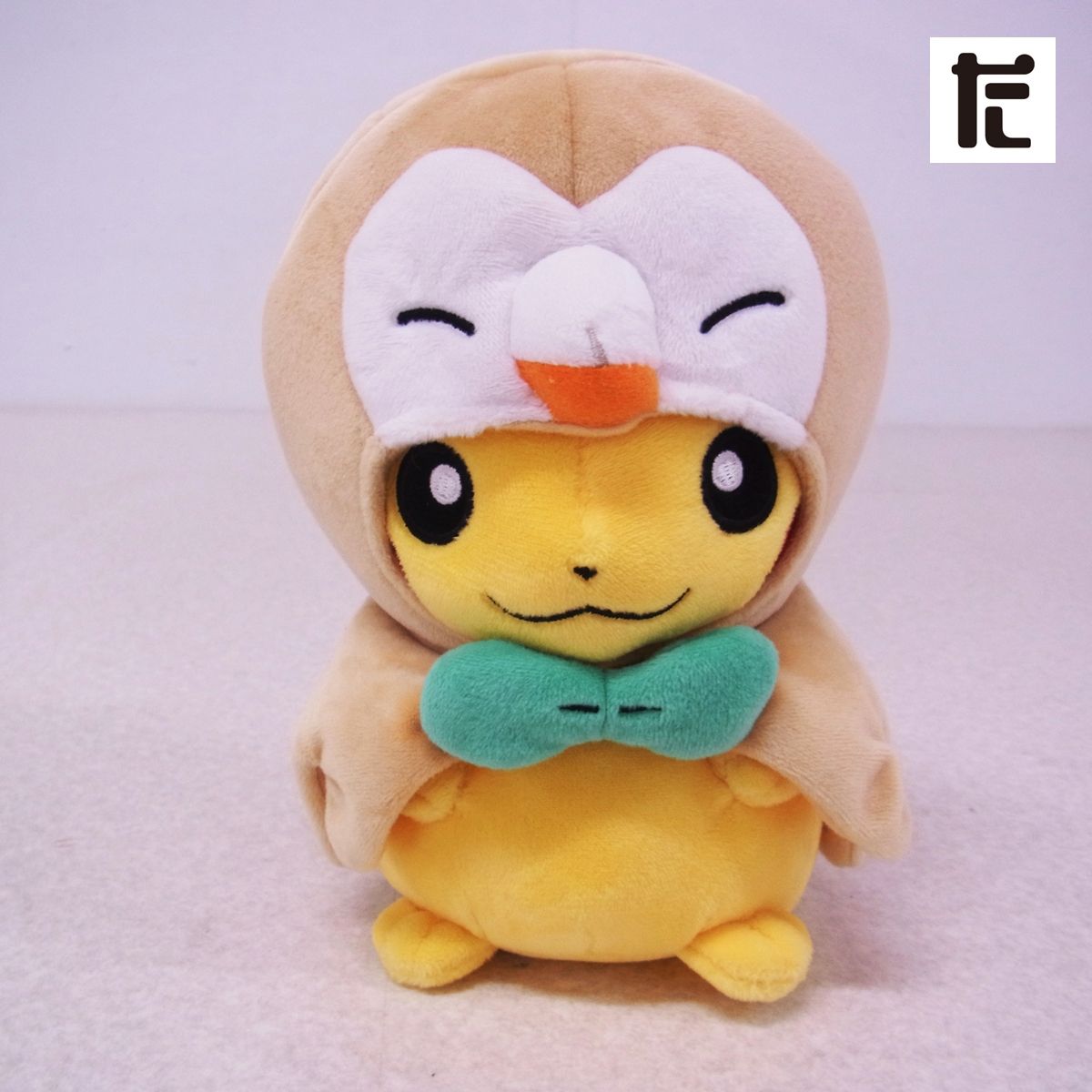 モクロー ポンチョのピカチュウ ポケモンセンター モクローのポンチョをきたピカチュウ