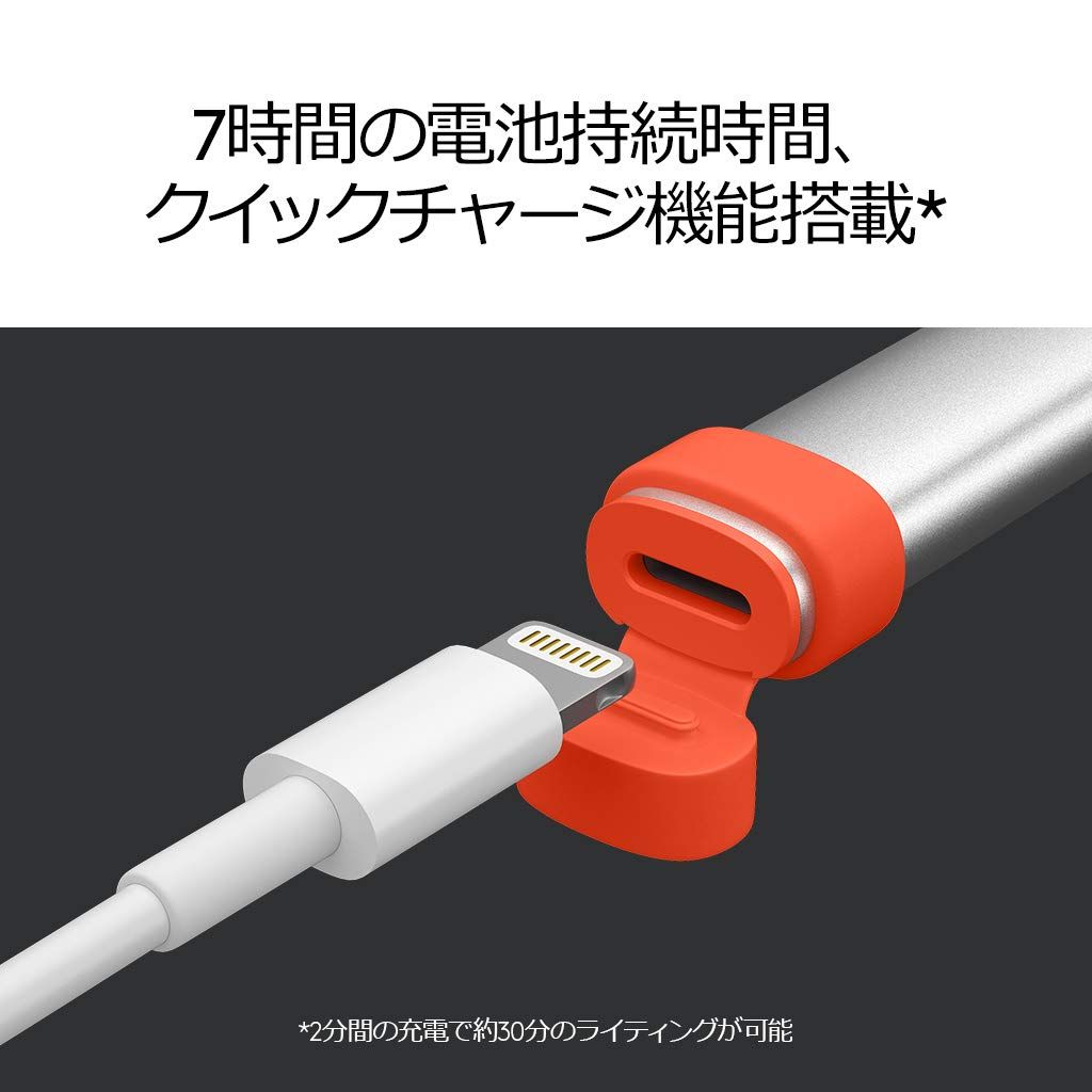 全品送料無料！ ロジクール デジタルペンシル iPad 第10世代 含む 2018年以降のiPadシリーズに対応 Crayon iP10 シルバー 7時間バッテリー iPad | iPad Pro | iPad Air | iPad mini 国 ライトニング 充電ポート 確かな品質。必見！
