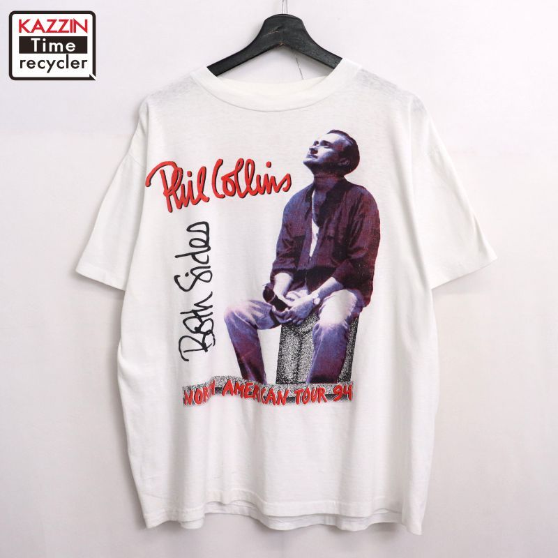 希少品Phil Collins ドラムTシャツ XLサイズ 90s vintage フィル・コリンズ Phil Collins バンドTシャツ