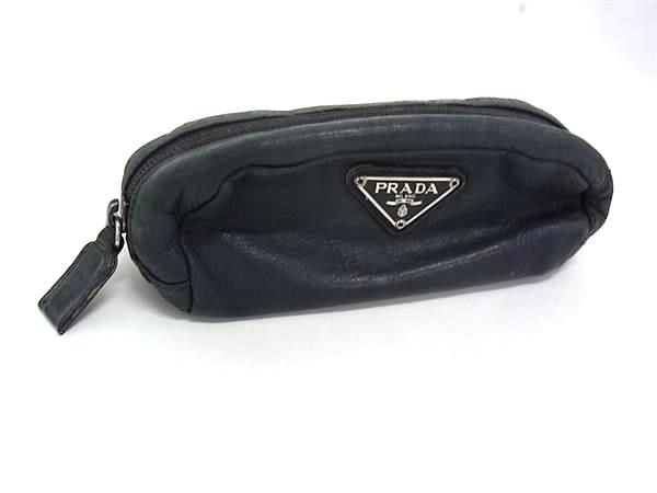 PRADA プラダ レザー マルチポーチ マルチケース 小物入れ