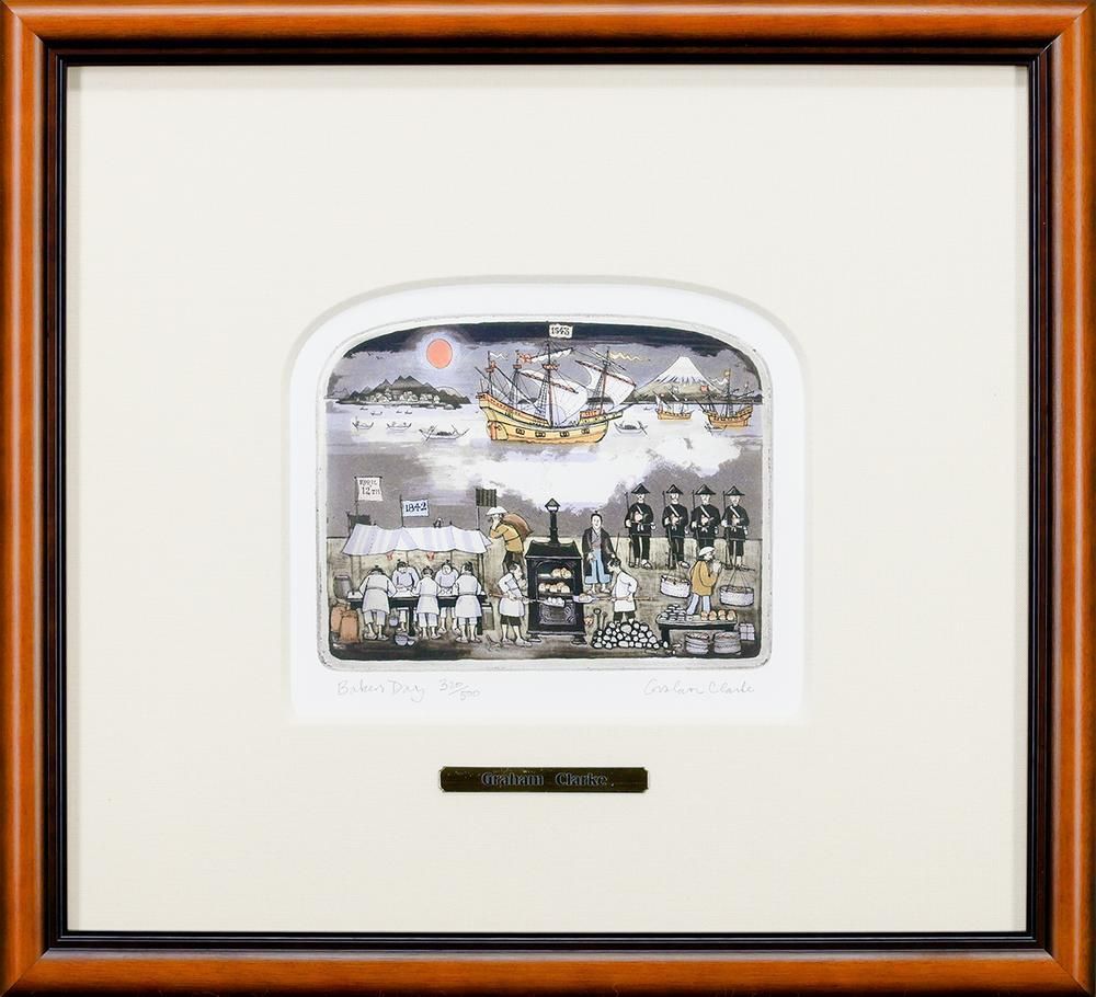 Graham Clarke グラハムクラーク 絵画 直筆サイン 美術 真作 【公式通販】