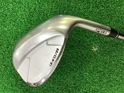 中古】 本間ゴルフ LB-W 53°/09° ウェッジ WG NS PRO ZELOS 7
