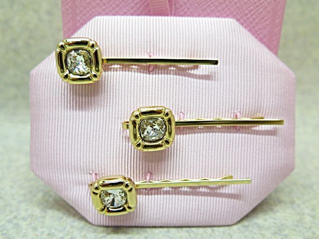 ☆値下げしました☆SWAROVSKI スワロフスキー ヘアピン バレッタ