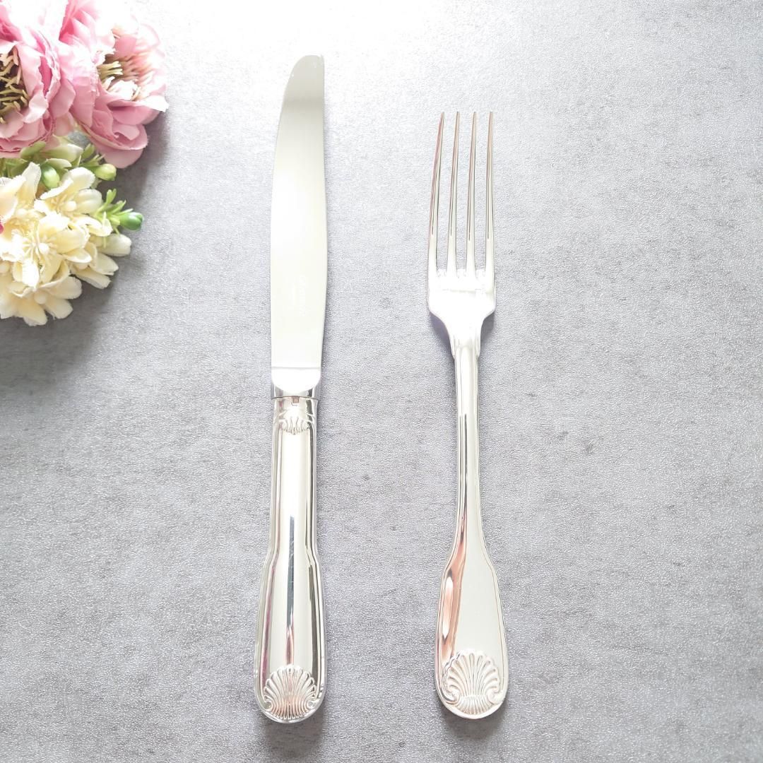 クリストフル ヴァンドーム テーブルナイフ テーブルフォーク 2点