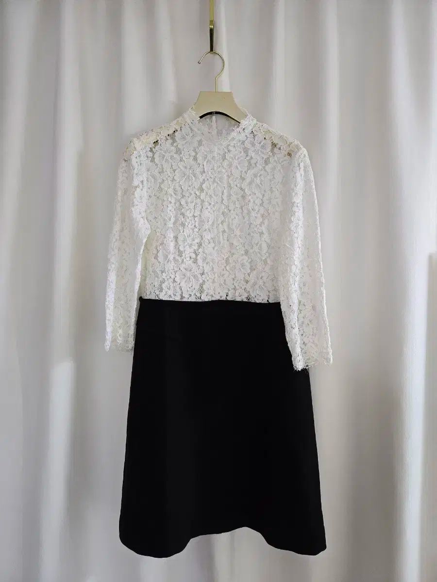 Sandro パリ店購入 レースワンピース Sandro パリ店購入 レースワンピース