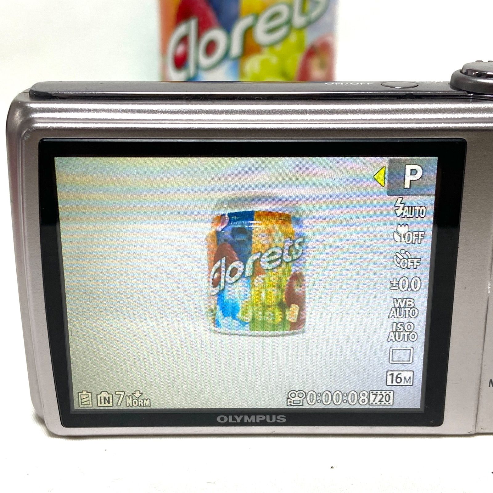 OLYMPUS VR-360 シルバー コンパクトデジタルカメラ コンデジ デジカメ