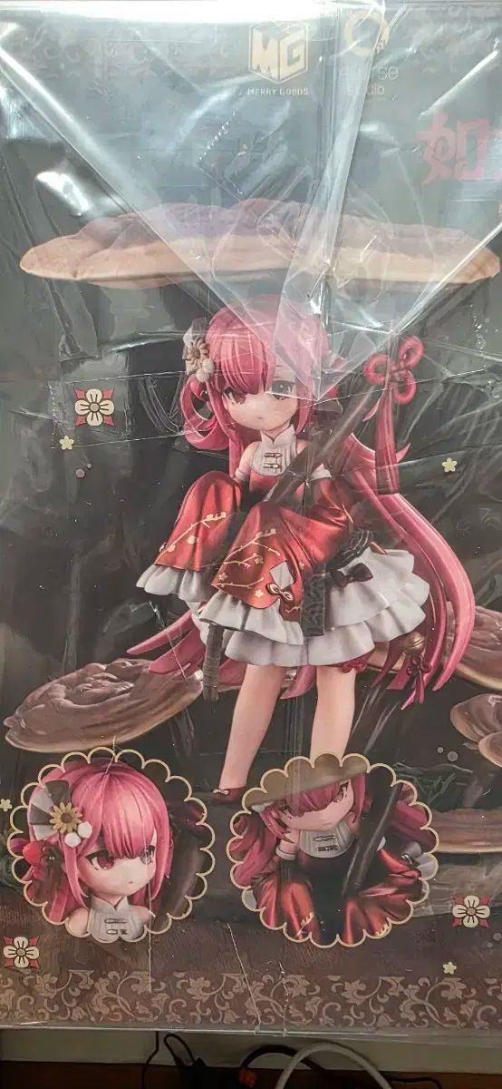 マッシュルームガール シリーズ 5 焦げた 霊芝キノコ フィギュア