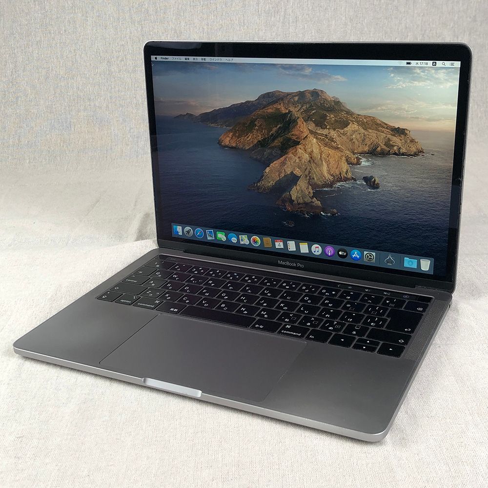 ジャンク品・本体のみApple MacBook Pro (13インチ， 2019)【Touch Bar・i5・16GB・256GB】バッテリー劣化 他 A2159 EMC3301/LT-JUNK-241270（241523）