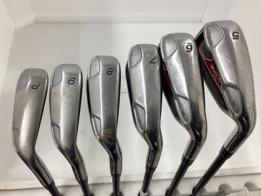 テーラーメイド BURNER PLUS 6S アイアンセット IR RE-AX SUPERFAST BURNER PLUS アイアン フレックスR メンズ 男性用 右利き 右用 Cランク ゴルフクラブ