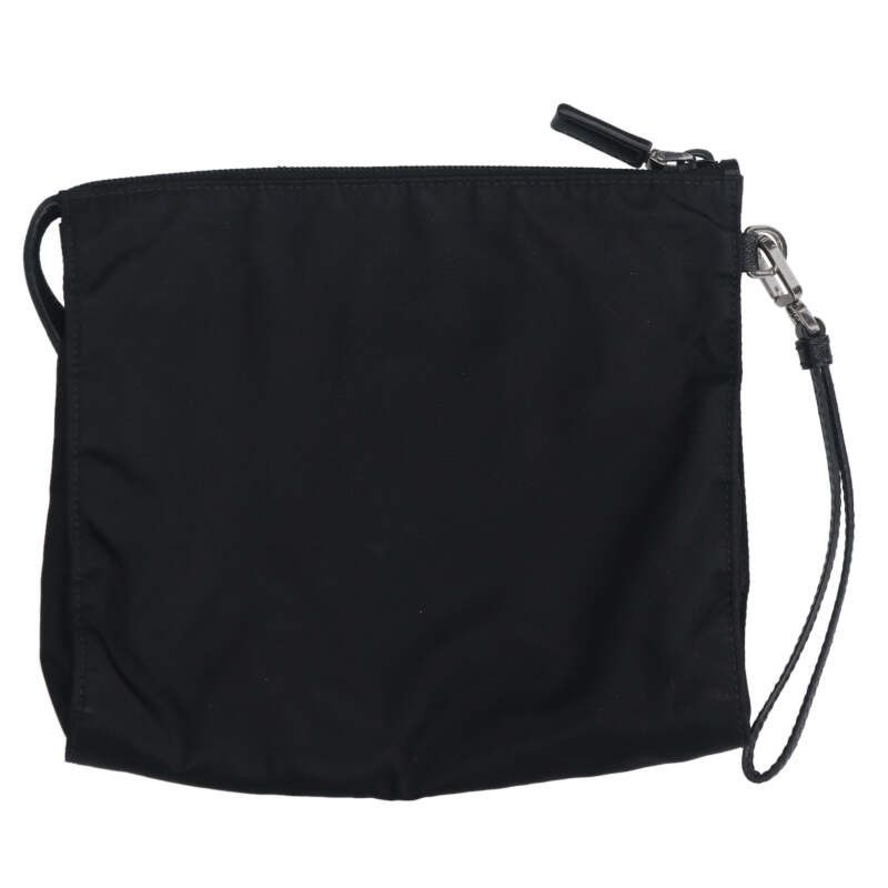 プラダ 2 NE 789 三角ロゴプレートリナイロンクラッチバッグ メンズ