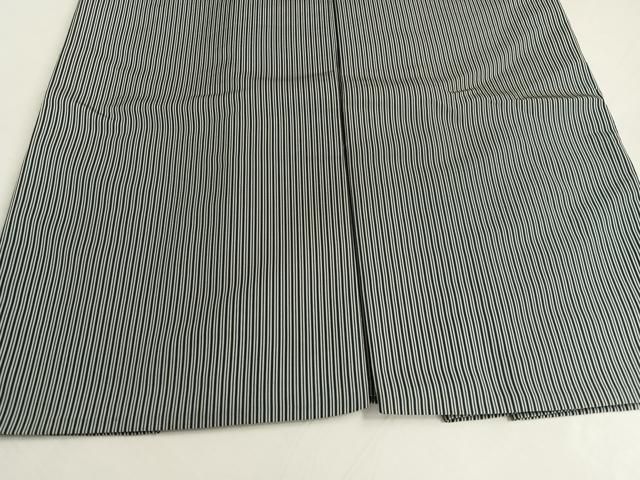 平和屋着物○男性 行灯袴 神代袴 縞 正絹 逸品 AAAU8472zg 袴 縞 男性