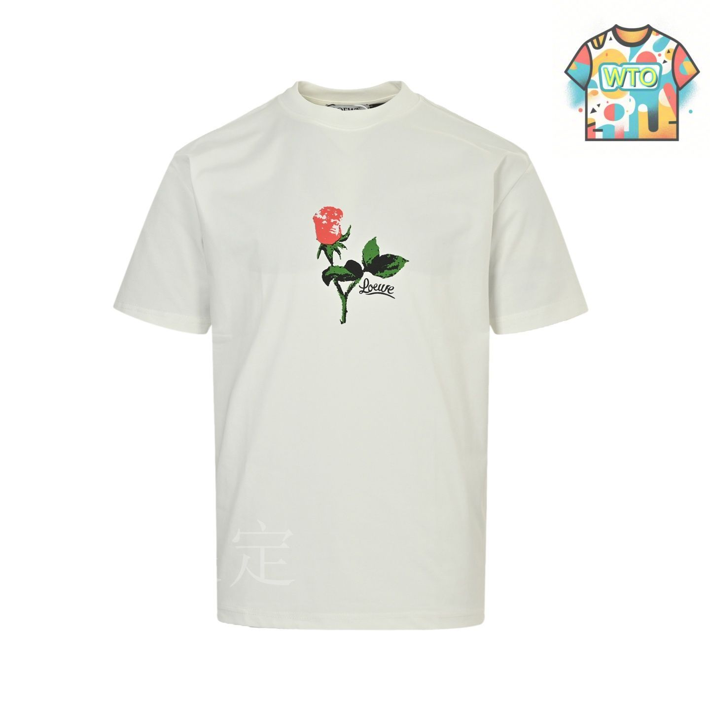 今日特価】Loewe 25ss ローズフラワープリント半袖 T-3 - メルカリ