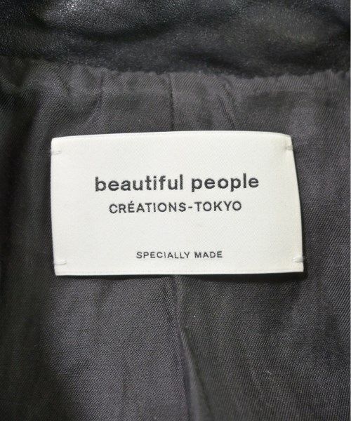 beautiful people - beautiful people ライダース 130(XS位) 黒