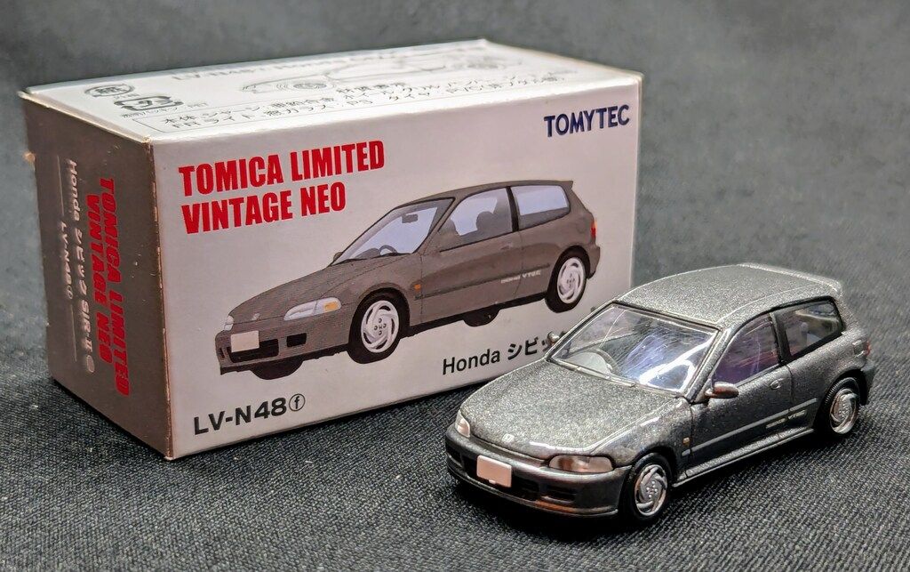 【新品】TOMICALIMITEDVINTAGENEOHondaシビックSiRS LV-N182b Honda シビック SiR-Ⅱ（白） | 製品をさがす | tomica