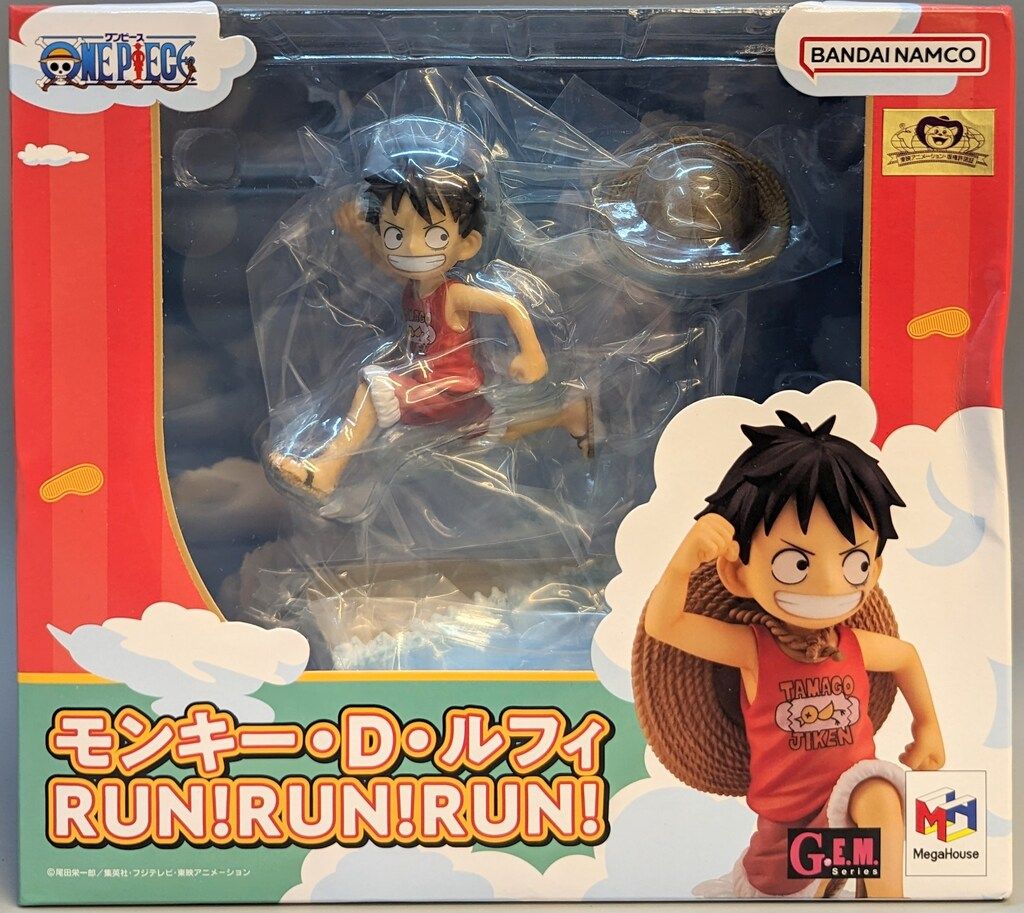 楽天市場】G.E.M.シリーズ ワンピース モンキー・D・ルフィ RUN！RUN
